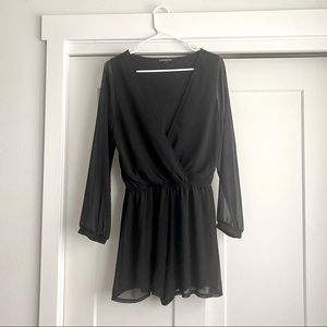 Express Black Romper